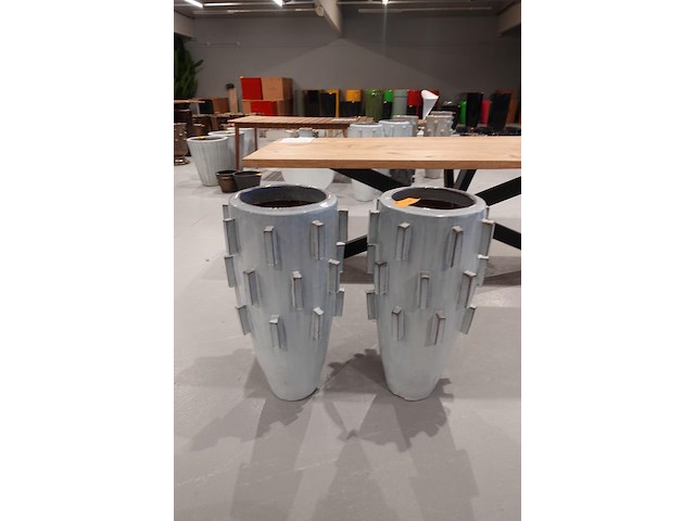 2x vorstvrije terracotta vaas - afbeelding 2 van  4