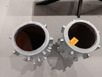 2x vorstvrije terracotta vaas - afbeelding 3 van  4