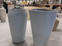 2x vorstvrije terracotta vaas - afbeelding 1 van  6