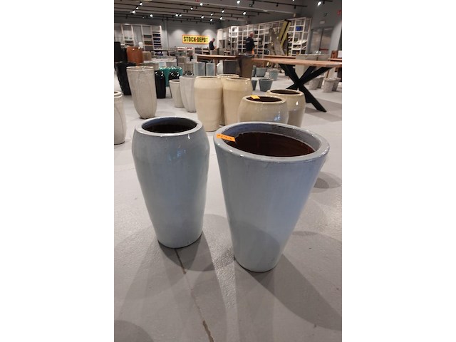 2x vorstvrije terracotta vaas - afbeelding 2 van  6