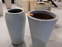 2x vorstvrije terracotta vaas - afbeelding 2 van  6