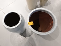 2x vorstvrije terracotta vaas - afbeelding 3 van  6