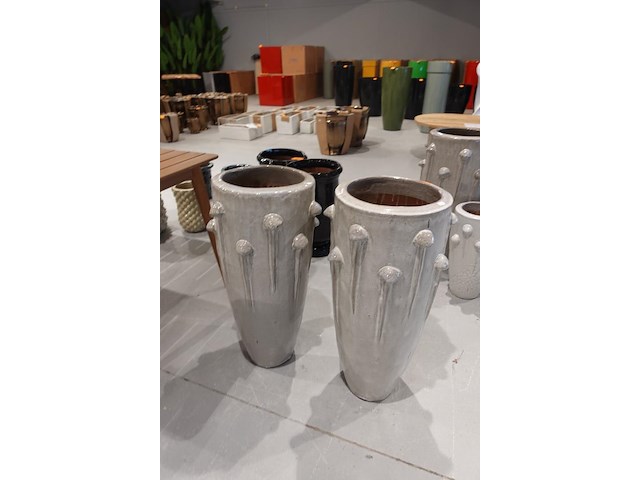 2x vorstvrije terracotta vaas - afbeelding 2 van  4