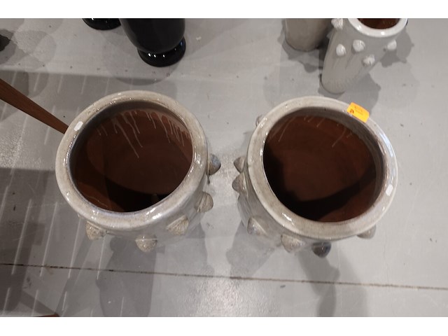 2x vorstvrije terracotta vaas - afbeelding 3 van  4