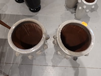 2x vorstvrije terracotta vaas - afbeelding 3 van  4