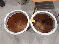 2x vorstvrije terracotta vaas - afbeelding 3 van  3