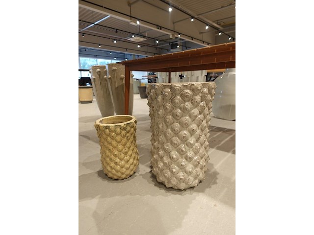 2x vorstvrije terracotta vaas - afbeelding 1 van  5