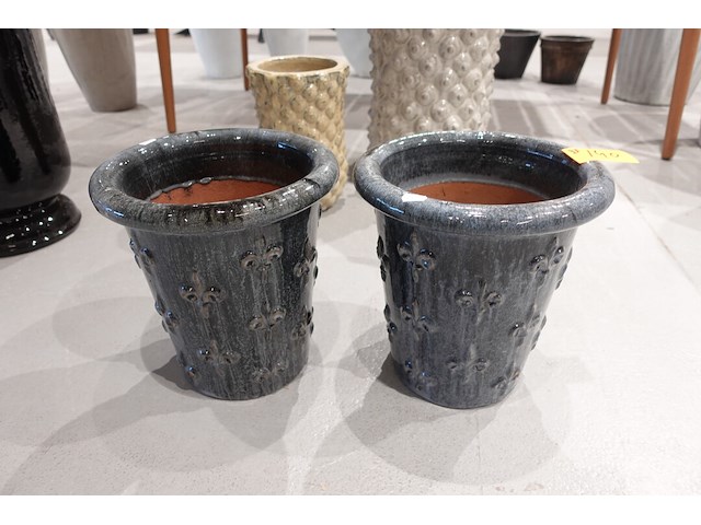 2x vorstvrije terracotta vaas - afbeelding 2 van  4