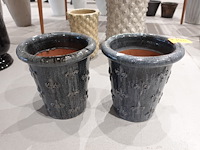 2x vorstvrije terracotta vaas - afbeelding 2 van  4