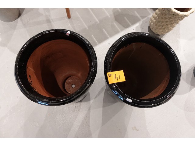 2x vorstvrije terracotta vaas - afbeelding 3 van  4