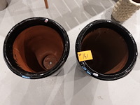 2x vorstvrije terracotta vaas - afbeelding 3 van  4