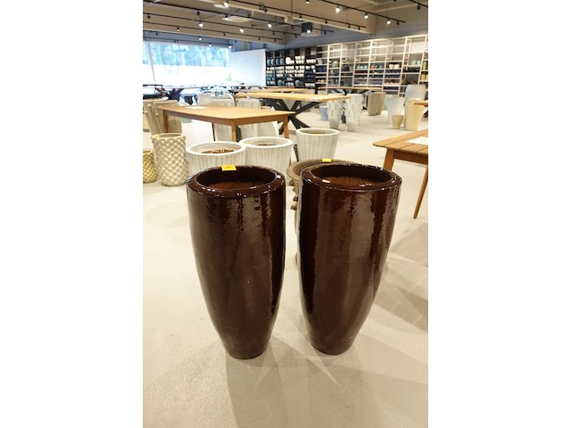 2x vorstvrije terracotta vaas - afbeelding 2 van  4