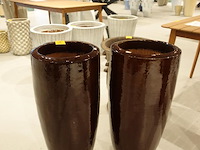 2x vorstvrije terracotta vaas - afbeelding 2 van  4