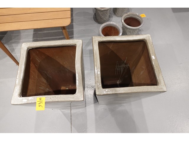 2x vorstvrije terracotta vaas - afbeelding 4 van  5