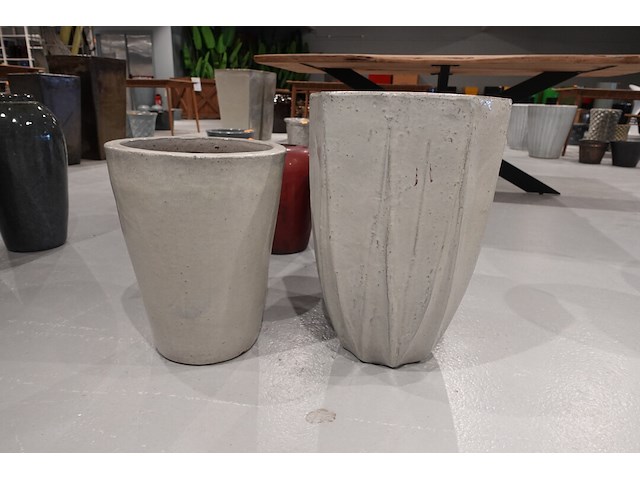 2x vorstvrije terracotta vaas - afbeelding 1 van  5