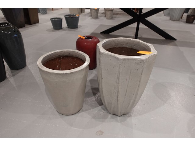 2x vorstvrije terracotta vaas - afbeelding 2 van  5