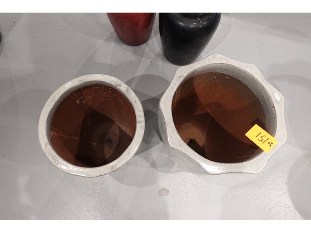 2x vorstvrije terracotta vaas - afbeelding 3 van  5