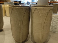 2x vorstvrije terracotta vaas - afbeelding 1 van  4