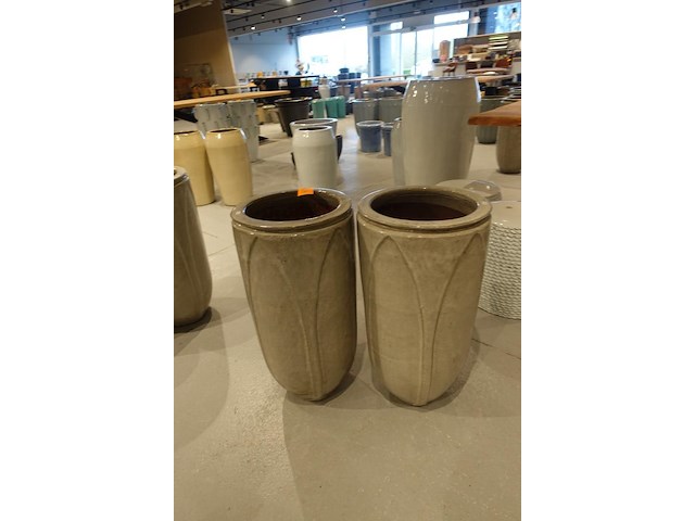 2x vorstvrije terracotta vaas - afbeelding 2 van  4