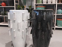 2x vorstvrije terracotta vaas - afbeelding 1 van  5