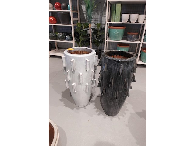 2x vorstvrije terracotta vaas - afbeelding 2 van  5