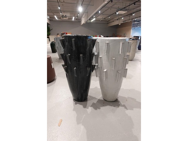 2x vorstvrije terracotta vaas - afbeelding 1 van  5