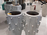 2x vorstvrije terracotta vaas - afbeelding 2 van  5