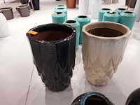 2x vorstvrije terracotta vaas - afbeelding 1 van  5