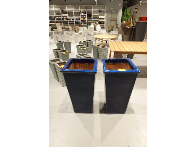 2x vorstvrije terracotta vaas - afbeelding 2 van  4