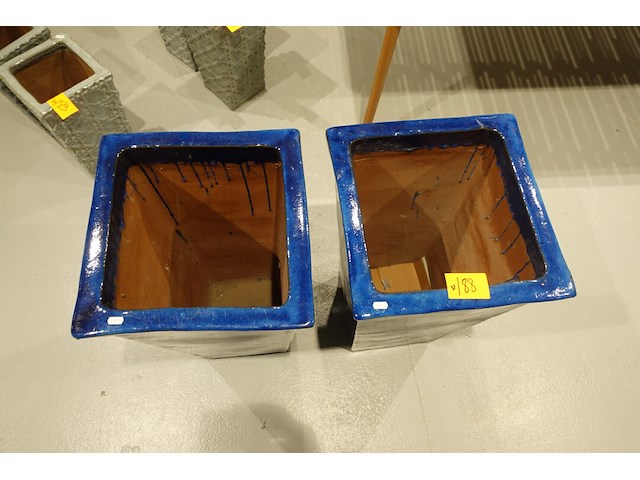 2x vorstvrije terracotta vaas - afbeelding 3 van  4