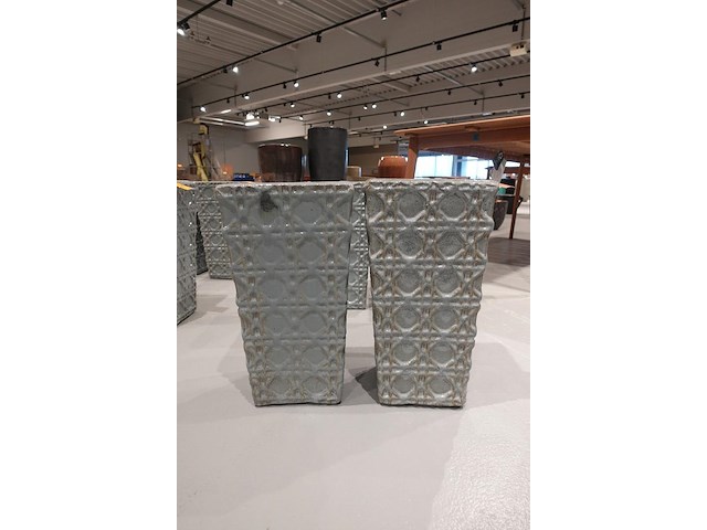 2x vorstvrije terracotta vaas - afbeelding 1 van  4