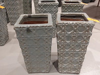 2x vorstvrije terracotta vaas - afbeelding 2 van  4