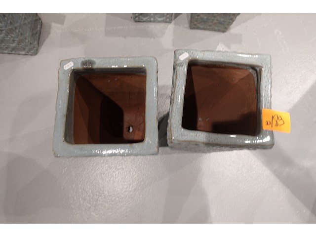 2x vorstvrije terracotta vaas - afbeelding 3 van  4