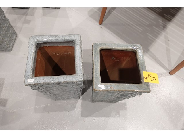 2x vorstvrije terracotta vaas - afbeelding 2 van  3
