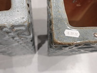 2x vorstvrije terracotta vaas - afbeelding 3 van  3