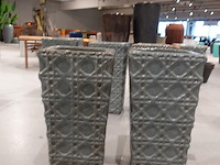 2x vorstvrije terracotta vaas - afbeelding 1 van  4