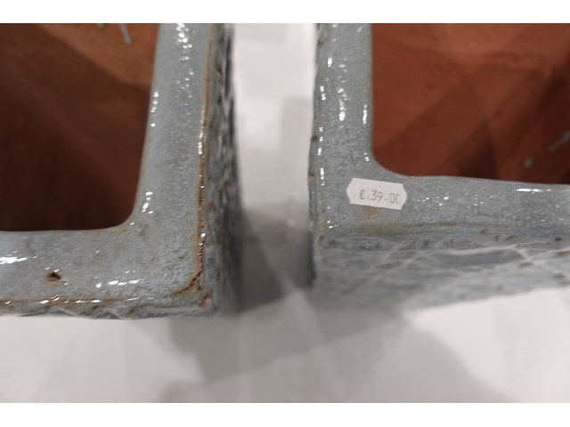 2x vorstvrije terracotta vaas - afbeelding 4 van  4