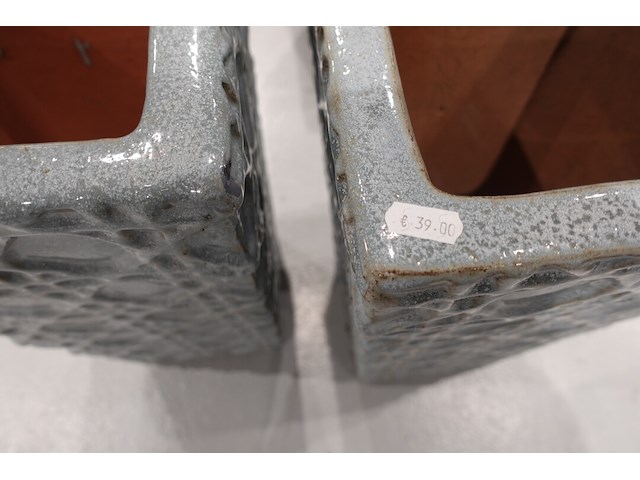 2x vorstvrije terracotta vaas - afbeelding 3 van  3