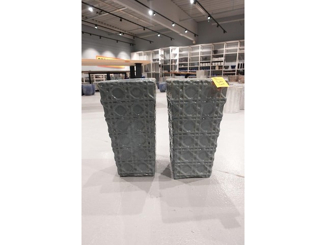 2x vorstvrije terracotta vaas - afbeelding 1 van  4