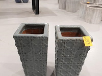 2x vorstvrije terracotta vaas - afbeelding 2 van  4
