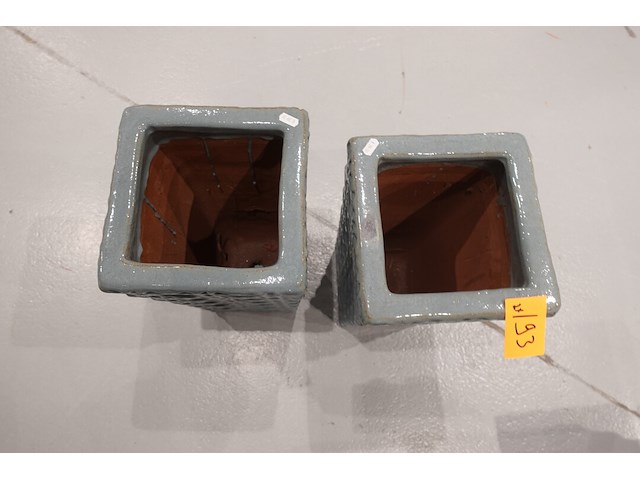 2x vorstvrije terracotta vaas - afbeelding 3 van  4