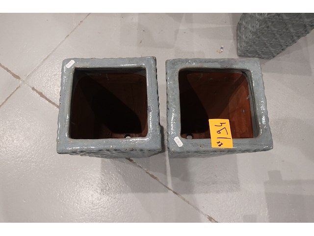 2x vorstvrije terracotta vaas - afbeelding 3 van  4