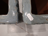 2x vorstvrije terracotta vaas - afbeelding 4 van  4