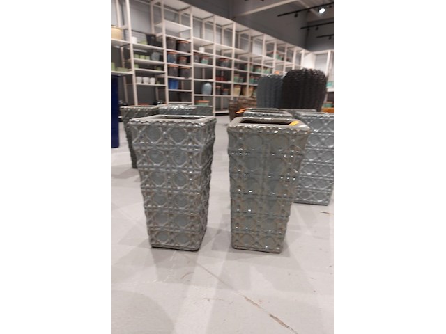 2x vorstvrije terracotta vaas - afbeelding 1 van  4