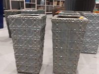 2x vorstvrije terracotta vaas - afbeelding 1 van  4