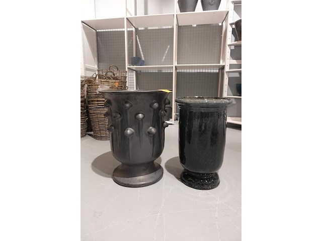2x vorstvrije terracotta vaas - afbeelding 1 van  5