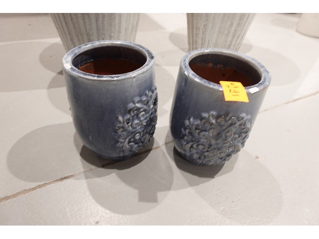 2x vorstvrije terracotta vaas - afbeelding 2 van  4