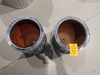 2x vorstvrije terracotta vaas - afbeelding 3 van  4