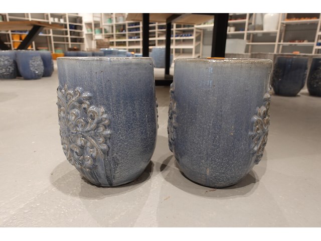 2x vorstvrije terracotta vaas - afbeelding 1 van  4