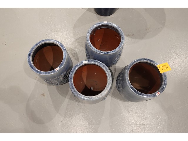 2x vorstvrije terracotta vaas - afbeelding 3 van  4